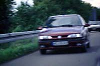 Stau und Rechts&uuml;berholer