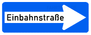 Einbahnstra&szlig;e