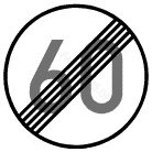 Ende der H&ouml;chstgeschwindigkeit